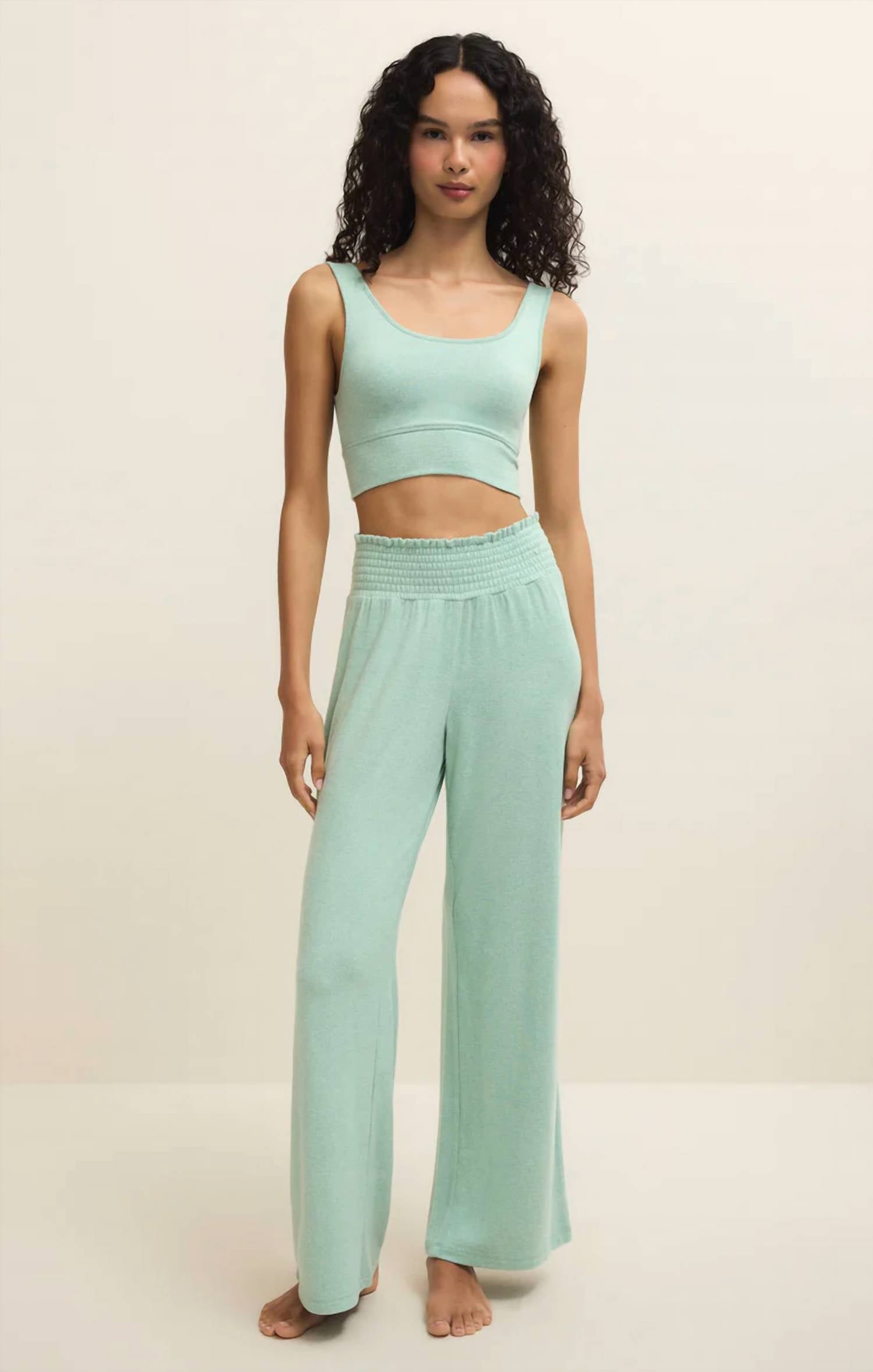 Z Supply - Dawn Smocked Soft Knit Pant