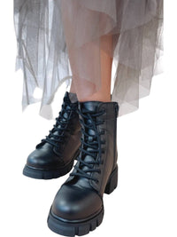 Mia - High Street Combat Boot