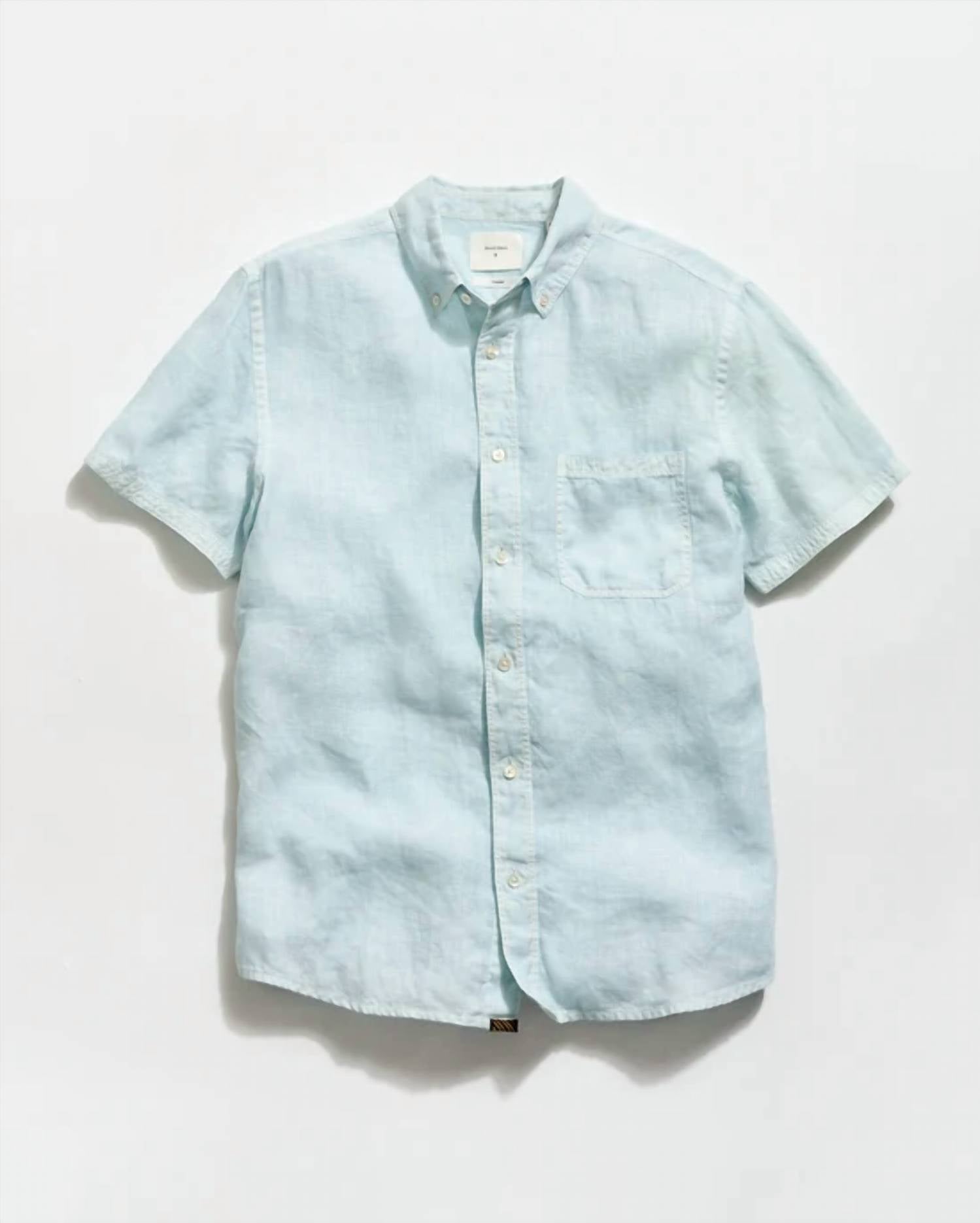 Billy Reid - Short Sleeve Linen Tuscumbia Shirt Button Down