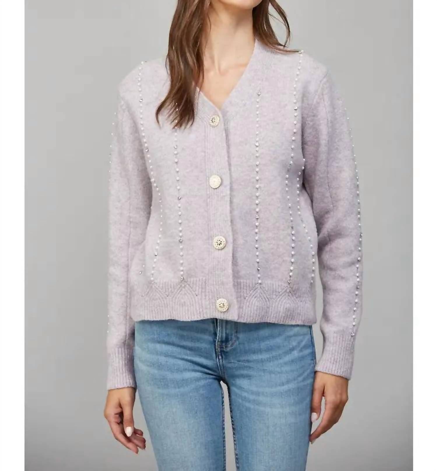 Fate - Jewel Button Down Cardigan
