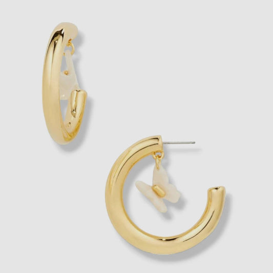 Lele Sadoughi - Women's Papillon Hoop Earrings