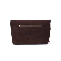 Moda Luxe - Women's Suede Crossbody Bag