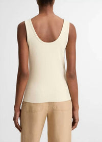 Vince - Rib Henley Tank Top