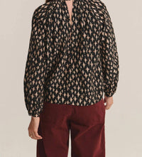 Velvet By Graham & Spencer - Malia Long Sleeve Mock Neck Blouse