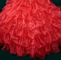 Little Rosie - Girl's Glitz Long National Pageant Dress