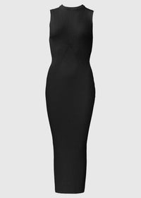 Withblack - Nana Rib Midi Dress