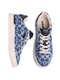Coach - Women's Lowline Signature C Denim Sneakers