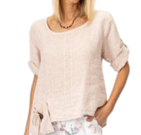 Look Mode Usa - Linen Pocket Top