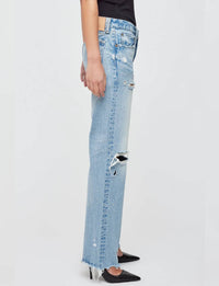 Moussy - Odessa Low Straight Jeans