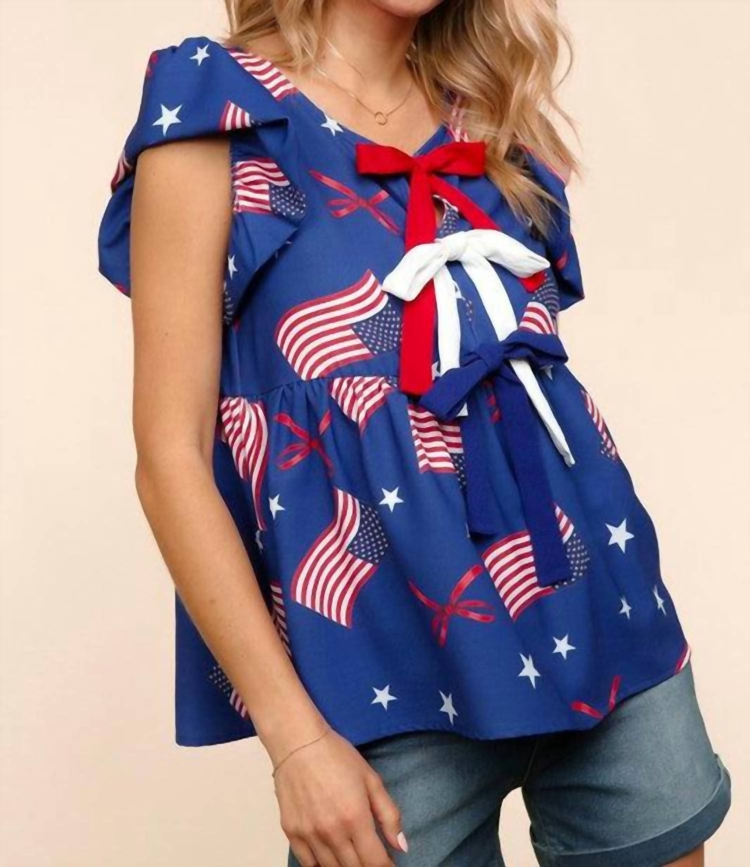 Haptics - Fit For Freedom Scoopneck Top