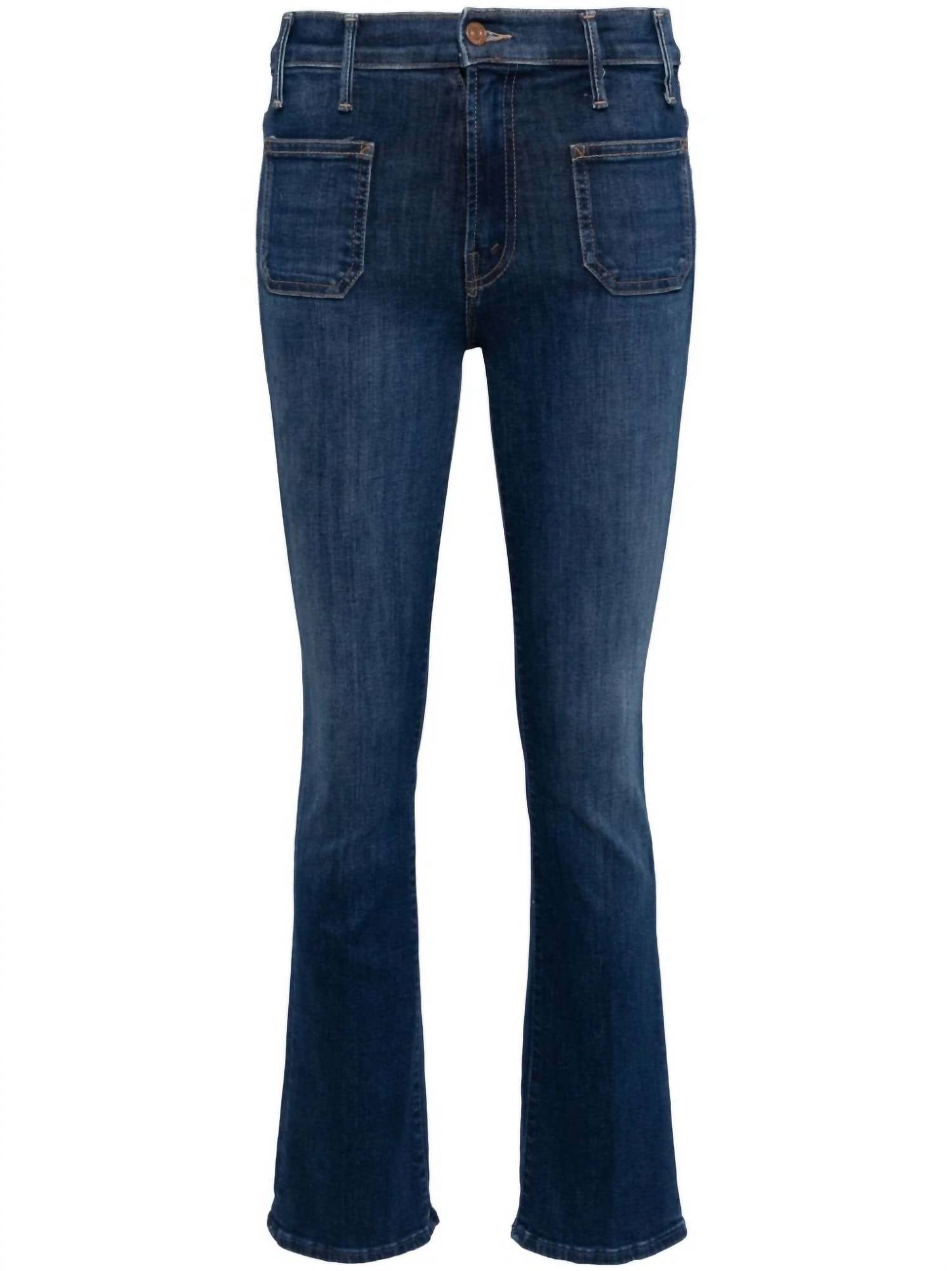 Mother - Patch Pocket Insider Flood Jean