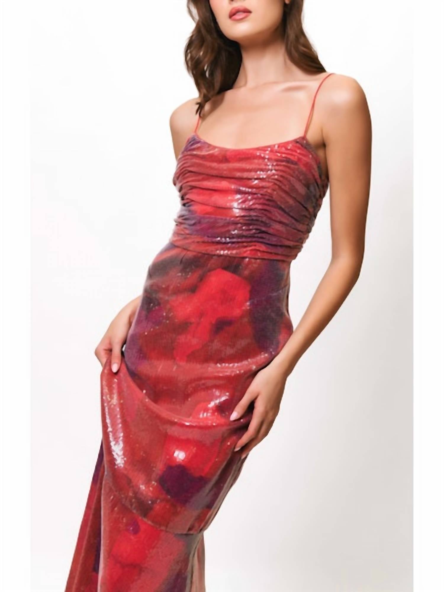 Hutch - Tylia Ruched Maxi Dress