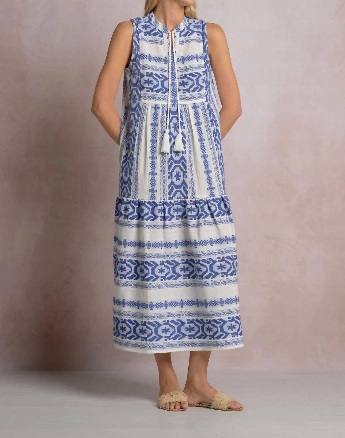 Elan - Sleeveless Cotton Dress