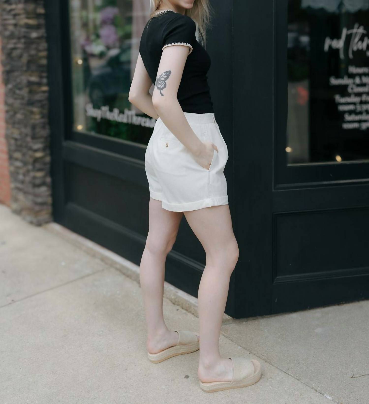By Together - Harleigh High-waisted Shorts