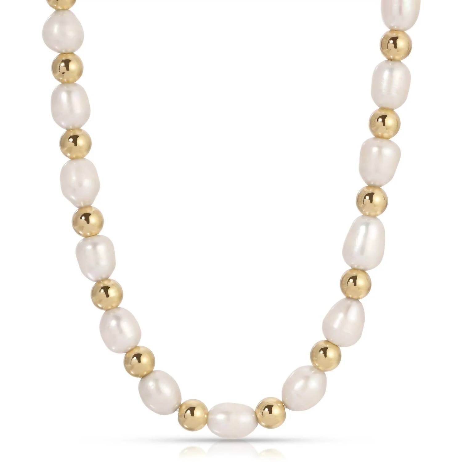 Eklexic - Women's Palmer Pearl Choker Necklace