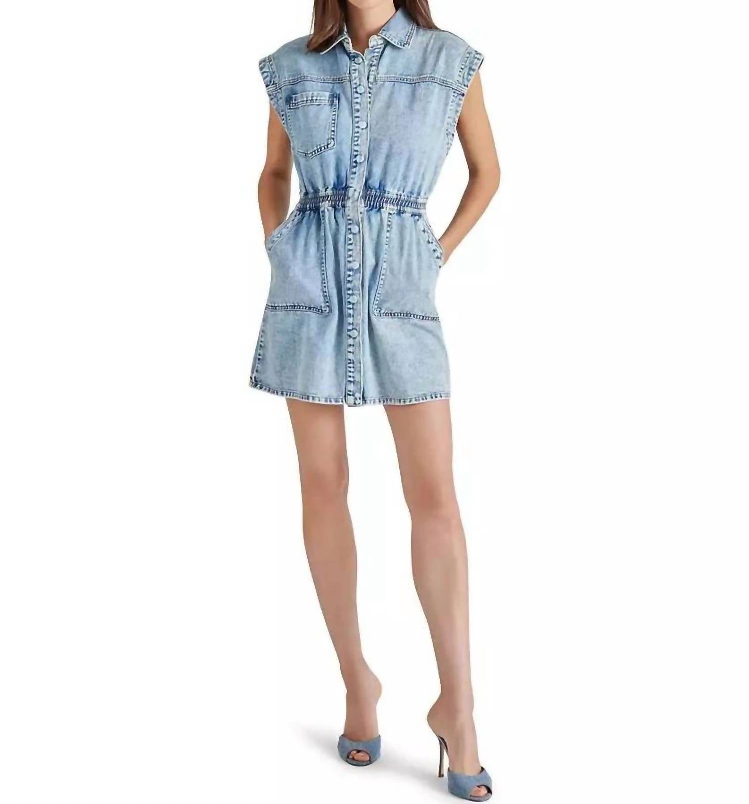 Steve Madden - Robbie Denim Mini Dress