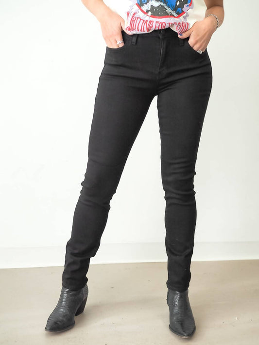 Just Black Denim - Longer Length Slim Straight Jean