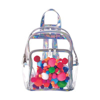 Iscream - Kid's Pom Pom Clear Backpack