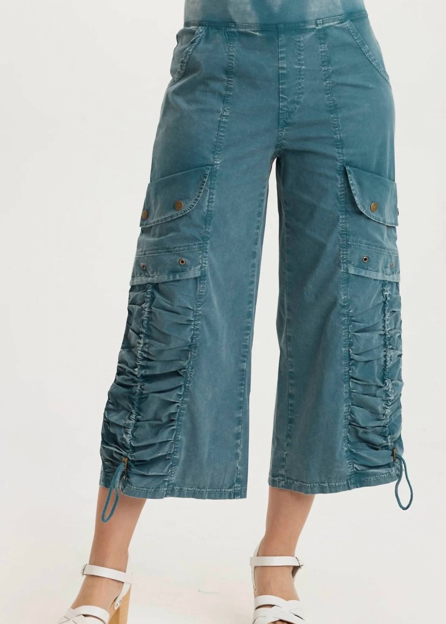 Xcvi - Distressed Muldoon Crop Pant