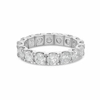 Diana M Jewels - Women's Round Lab-Grown Diamond Eternity Band (1.00 Ct) - Delicate