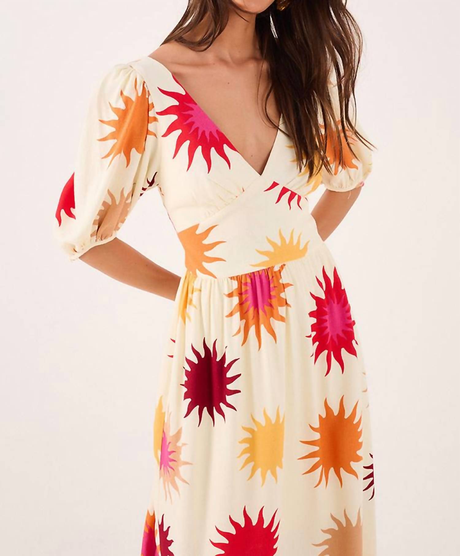 Dress To - Cali Print Maxi Dress
