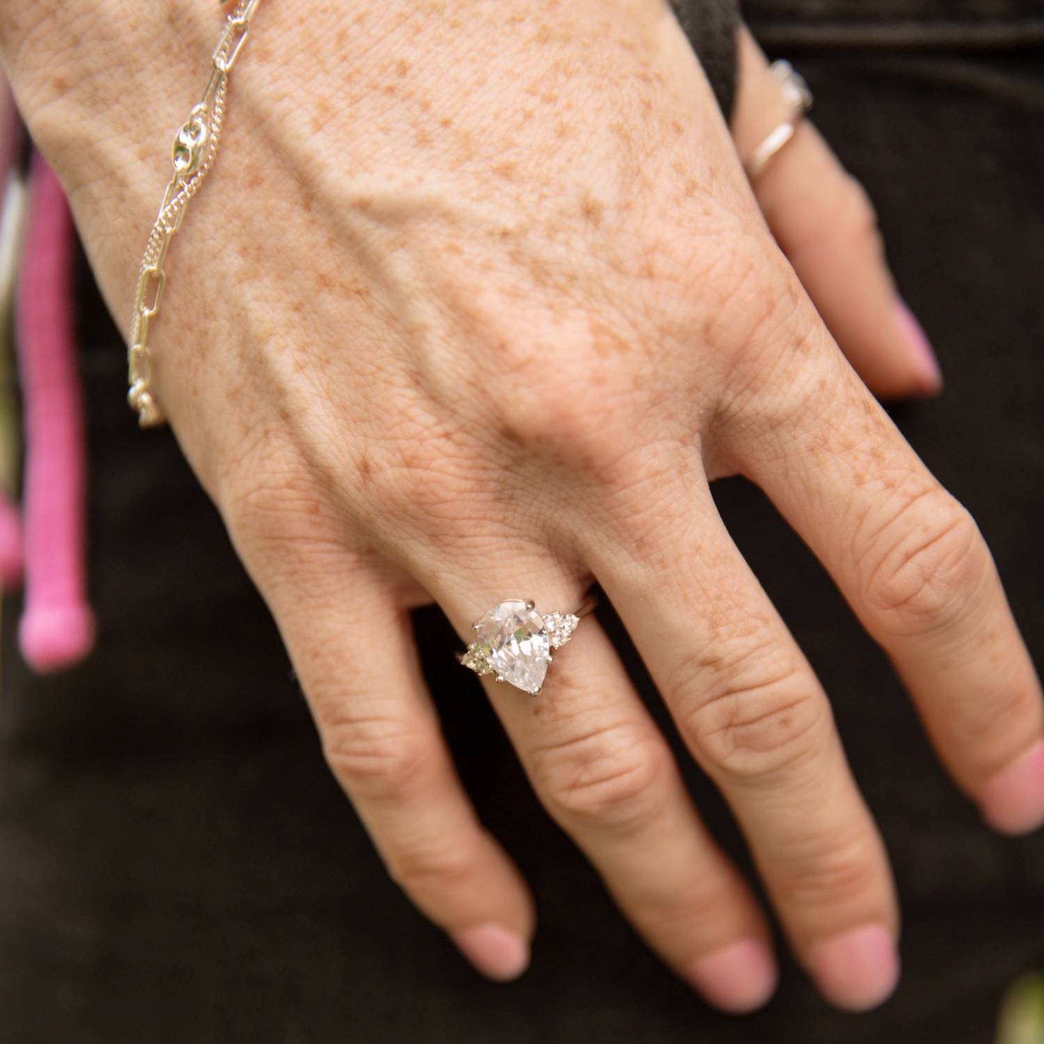Starlette Women's Be The Belle Ring in silver - women's jewelry - alternate view
