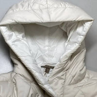Lilla P Women’s Quilted Hooded Belted Puffer Coat in opal beige - women's jacket - view 7