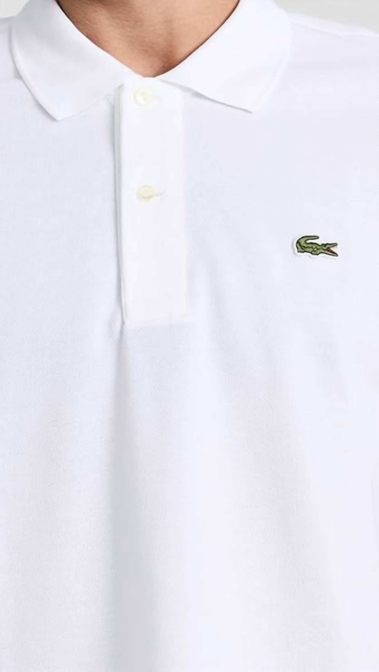 Lacoste - Short Sleeve Pima Jersey Interlock Regular Fit Polo Shirt