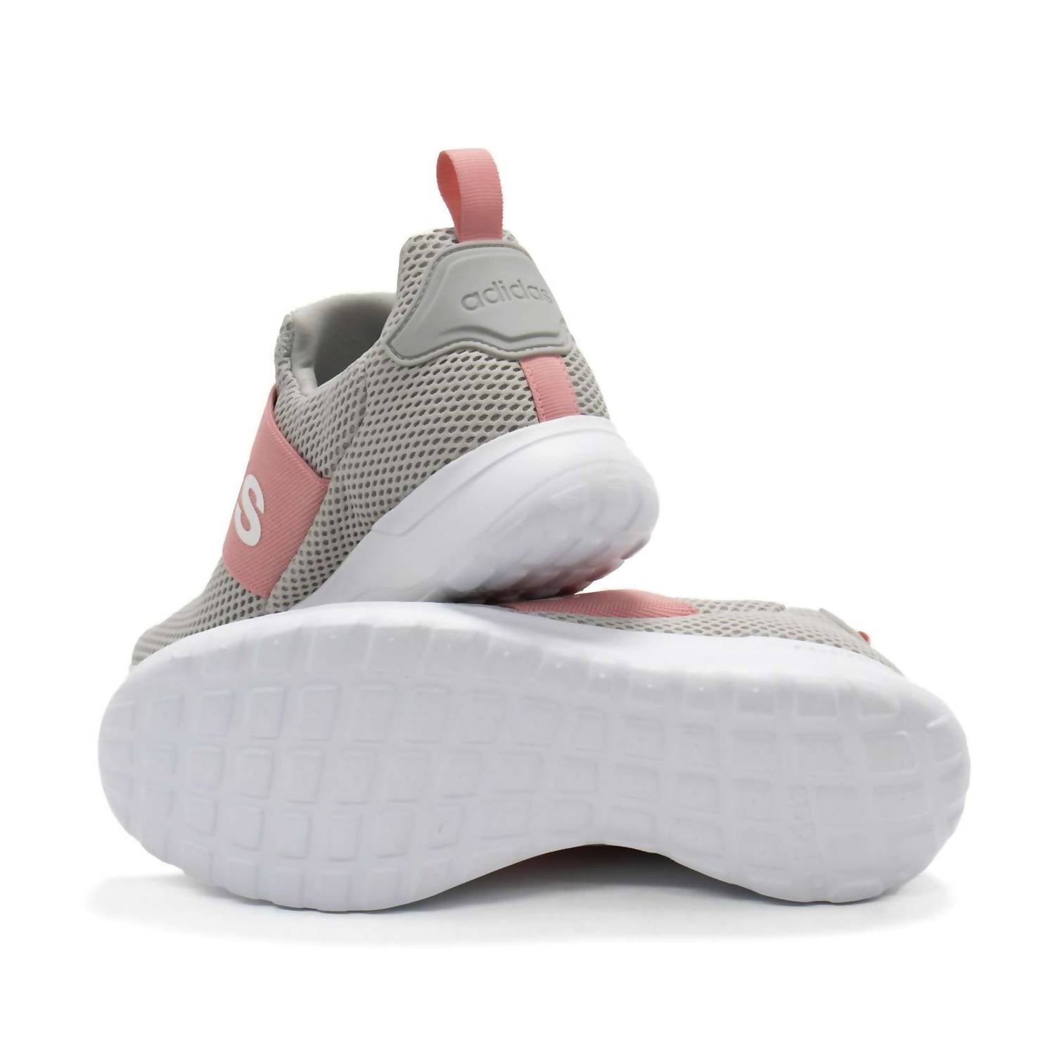 adidas Girl's Lite Racer Adapt 4.0 Running Shoes in grey - kids' sneaker - view 7