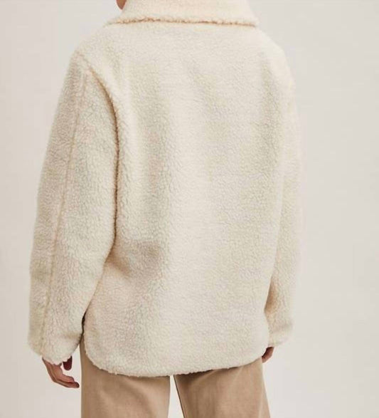 Bluivy - Button Down Fleece Jacket