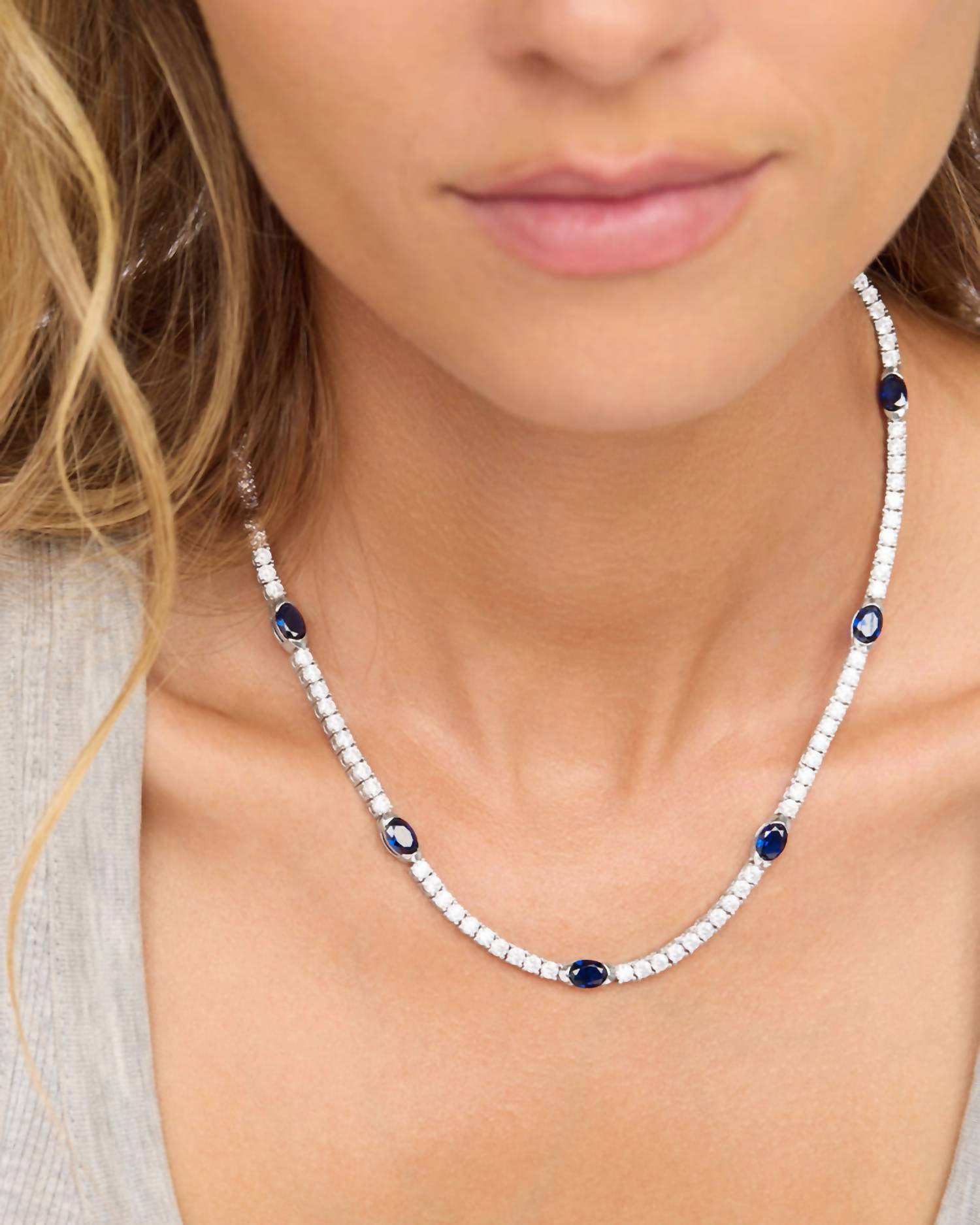 Melinda Maria - Women's Maven Tennis Necklace
