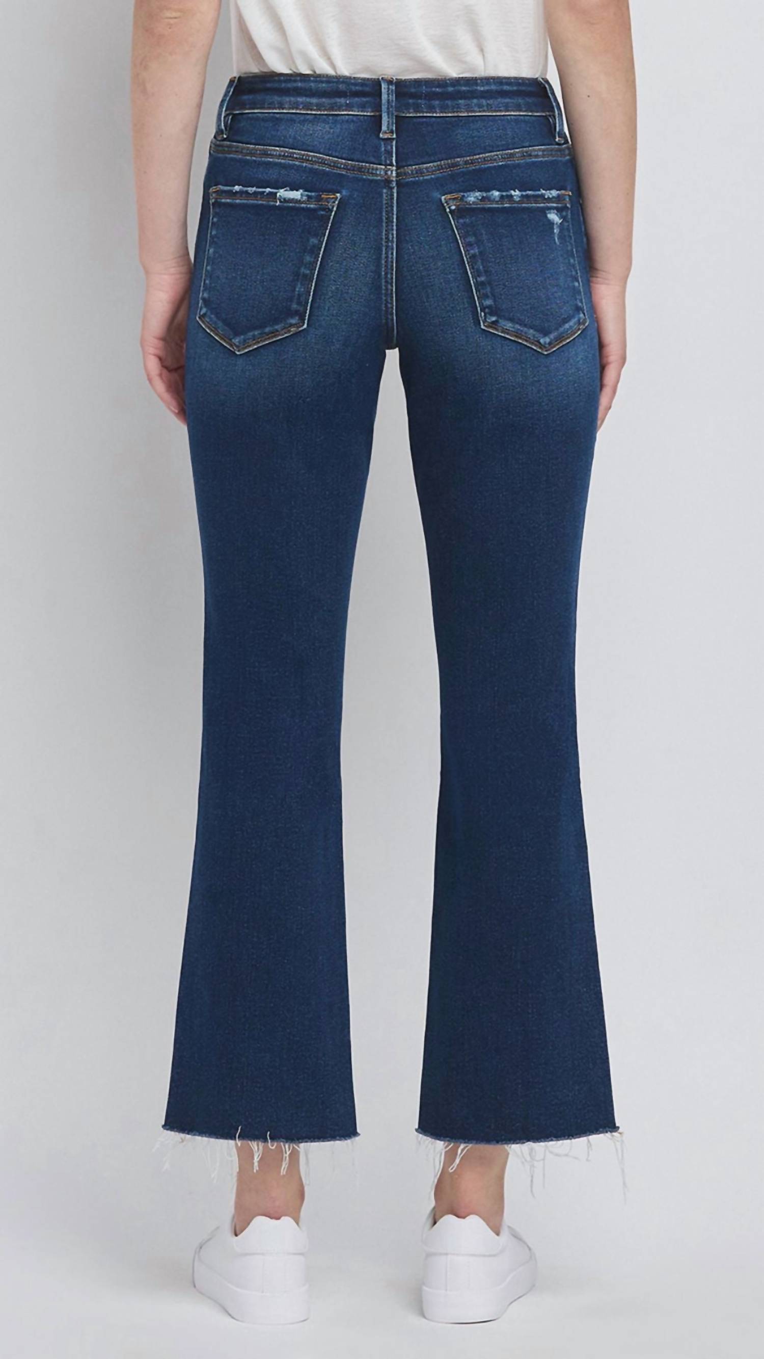 Lovervet - High Rise Mini Bootcut Jean