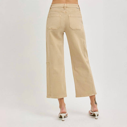 Risen - Sunsent High Rise Wide Leg Barrel Jeans