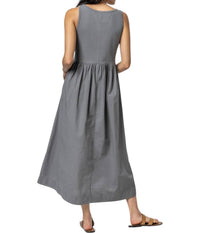 Lilla P - Mixed Media Maxi Dress