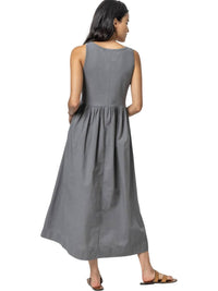 Lilla P - Mixed Media Maxi Dress