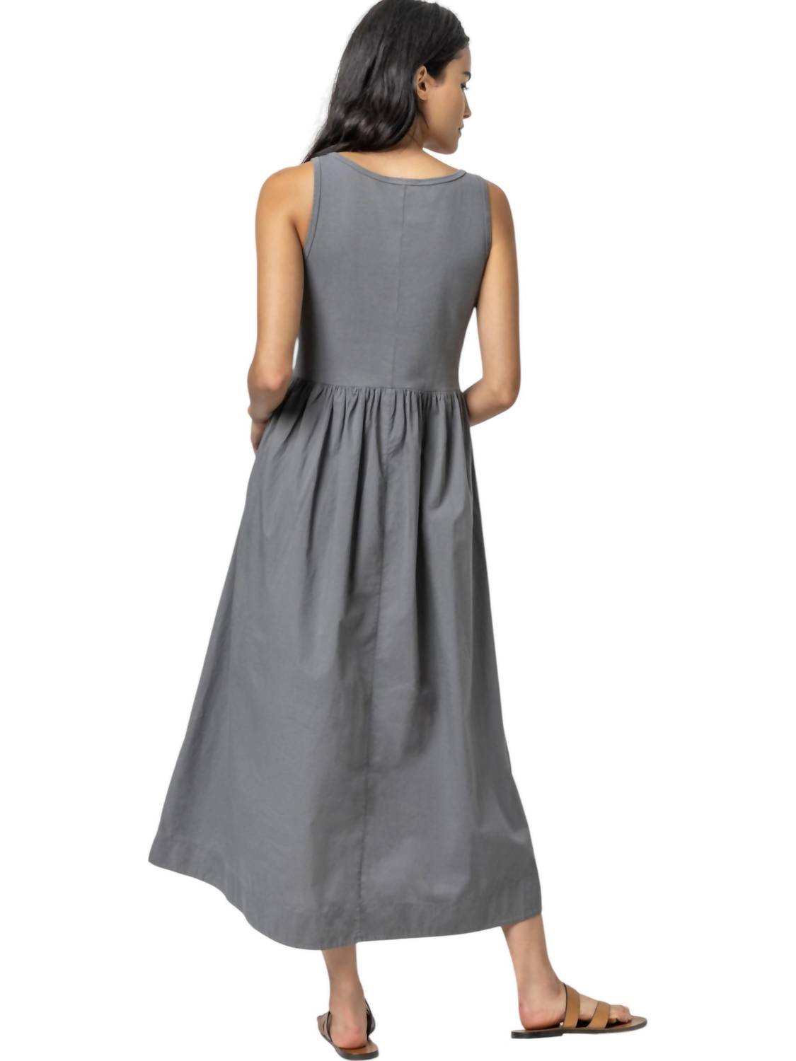 Lilla P - Mixed Media Maxi Dress