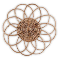 CASA CASA CURATED Handwoven Rattan Wicker Placemats in natural - item