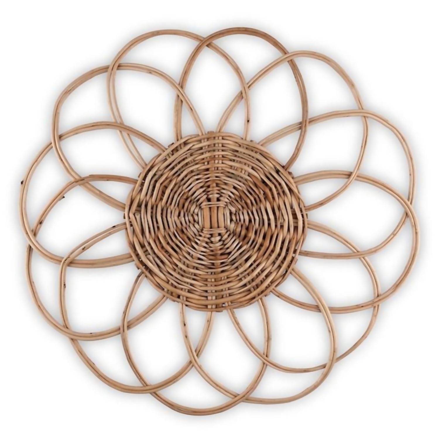 CASA CASA CURATED Handwoven Rattan Wicker Placemats in natural - item