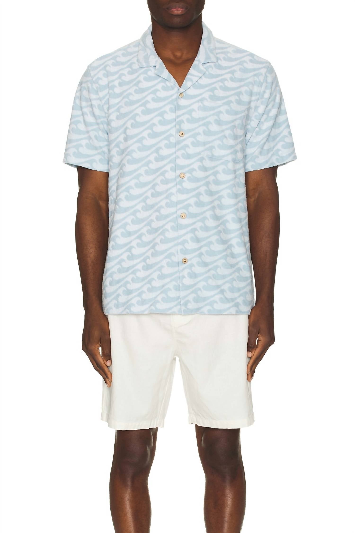 Faherty - Short Sleeve Cabana Terry Shirt