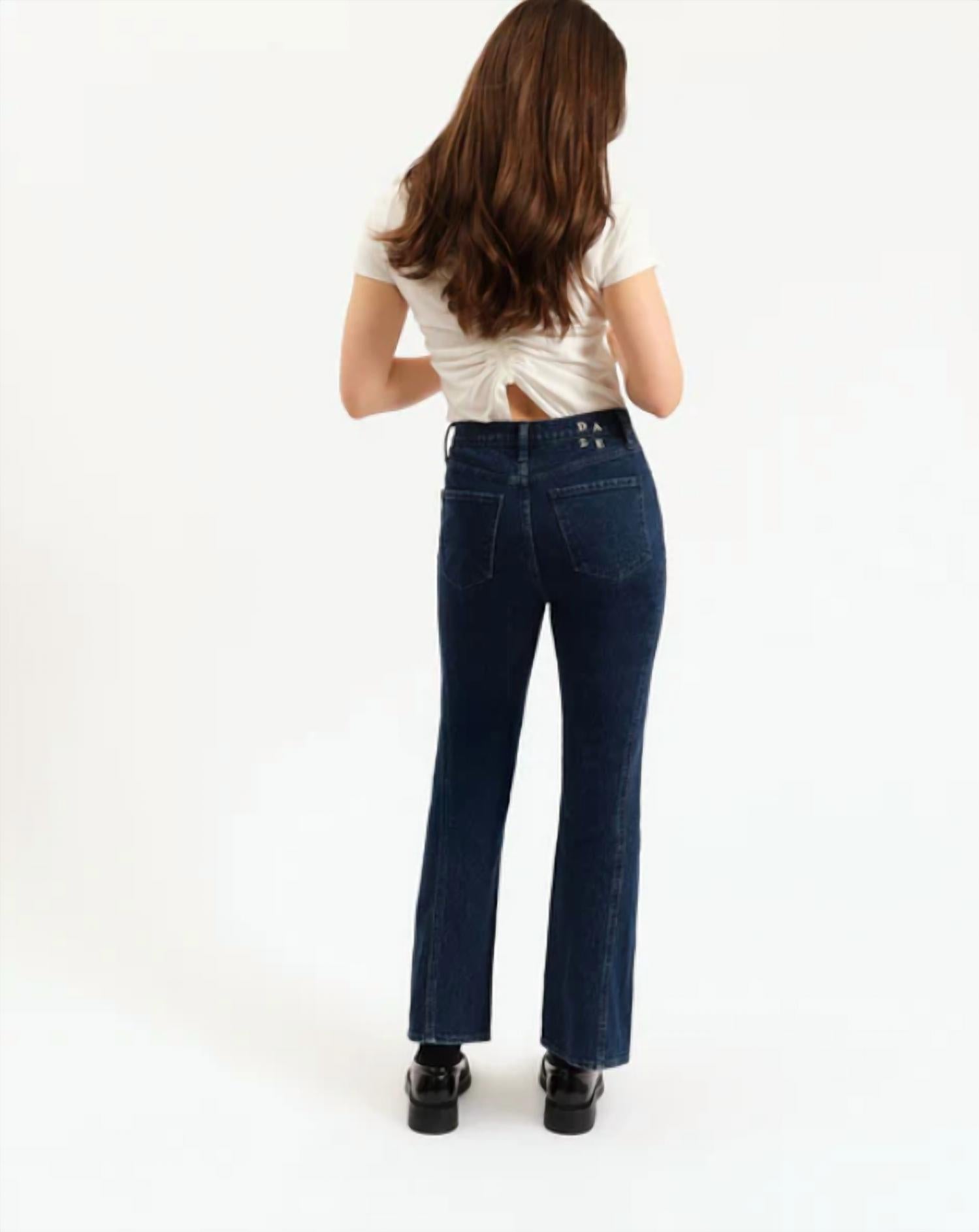Daze - Soho High Rise Ankle Flare Denim