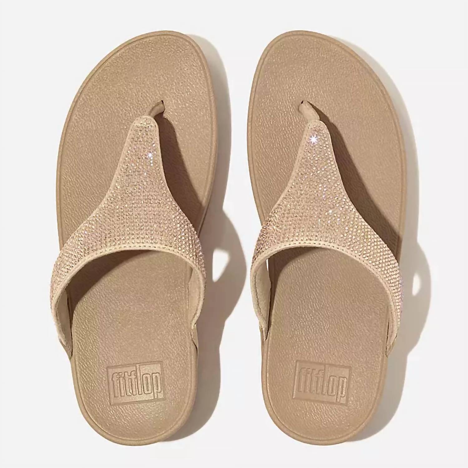 Fitflop - Women's Lulu Crystal Toe-post Sandals