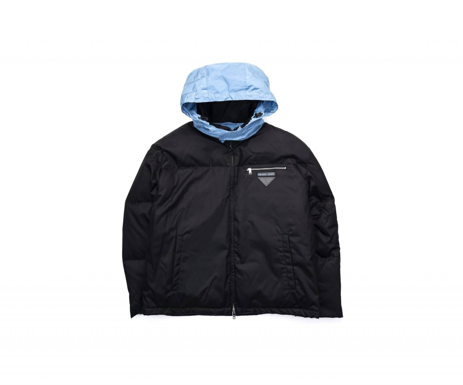 Prada - Puffer Jacket With Contrast Lining
