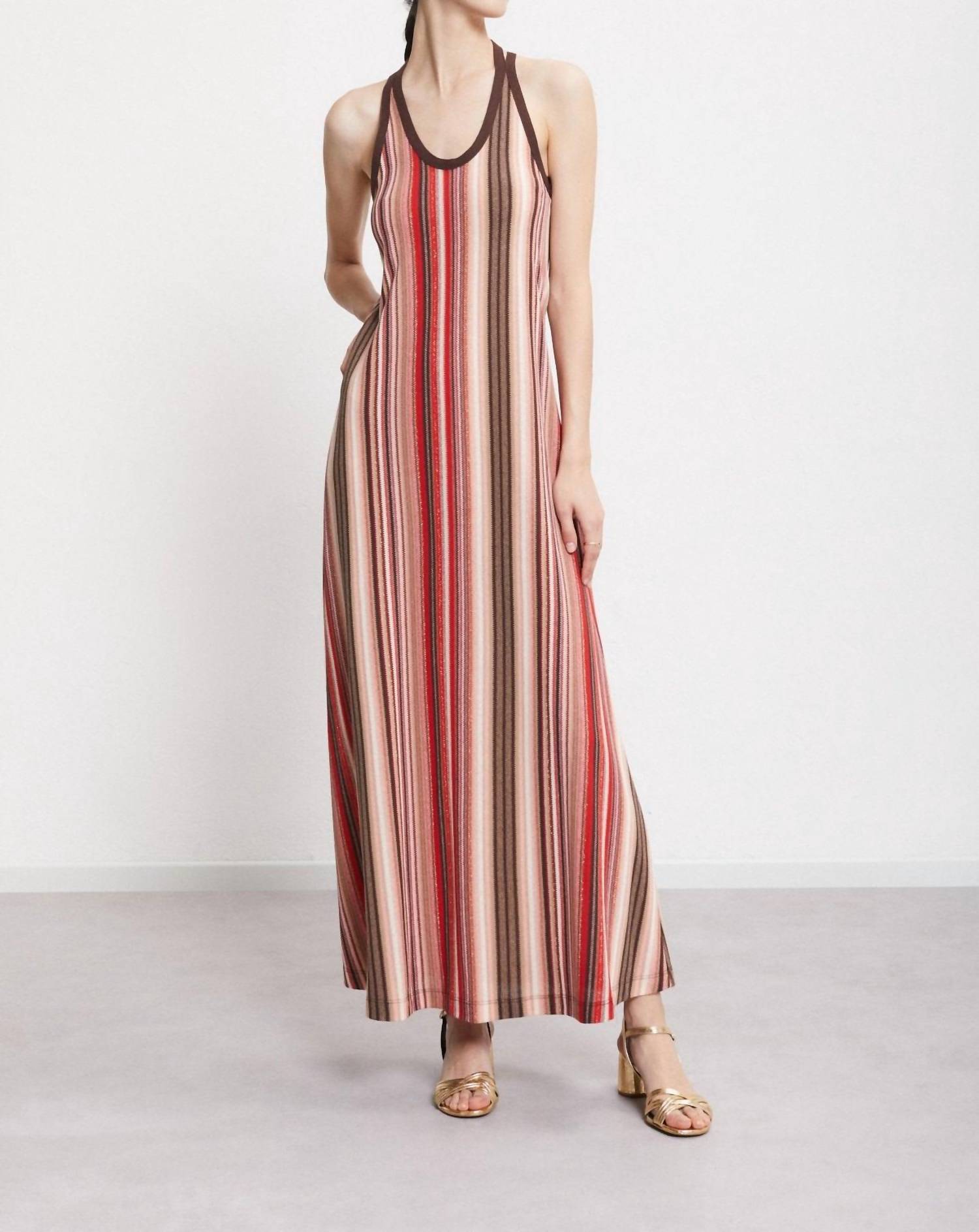 Ottod'Ame - Knit Printed Maxi Dress