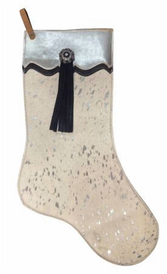 Showman - Cowhide Leather Christmas Stocking