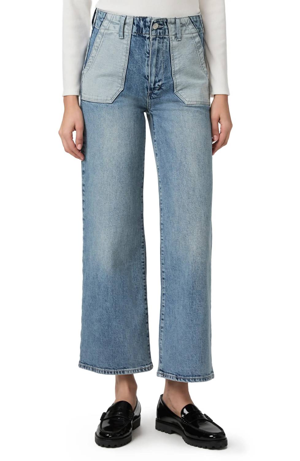 Paige - Women's Sasha Ankle With Reverse Utility Pockets Jean