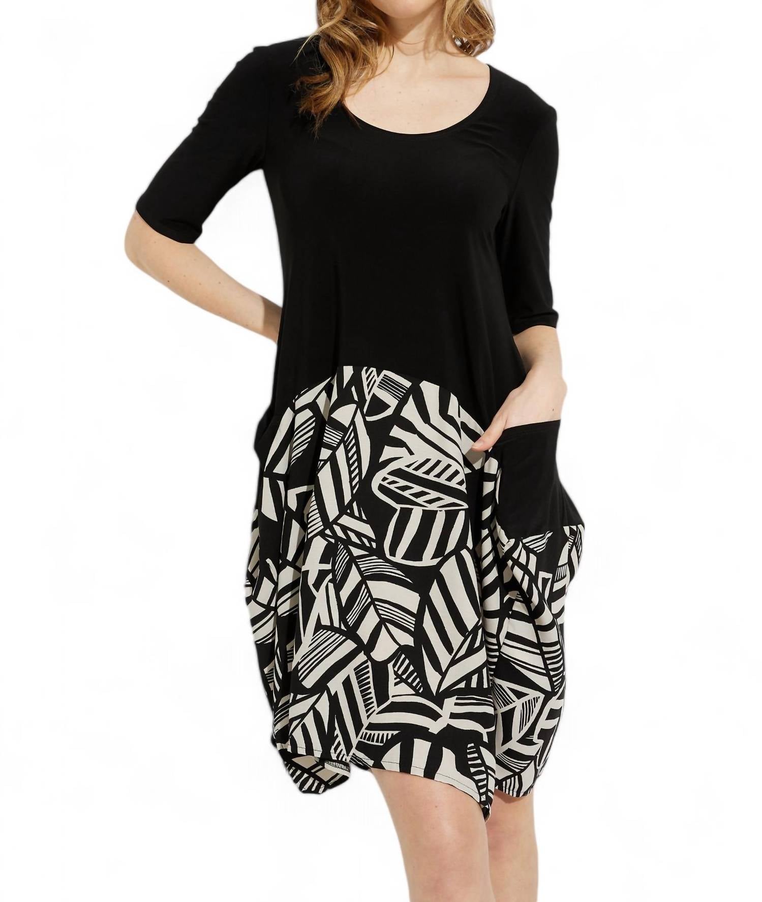 Joseph Ribkoff - 3/4 SLEEVE DRESS