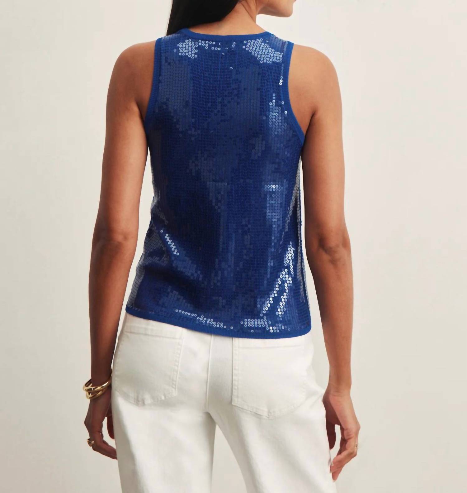 Sanctuary - Summer Shine Sequin Shell Top