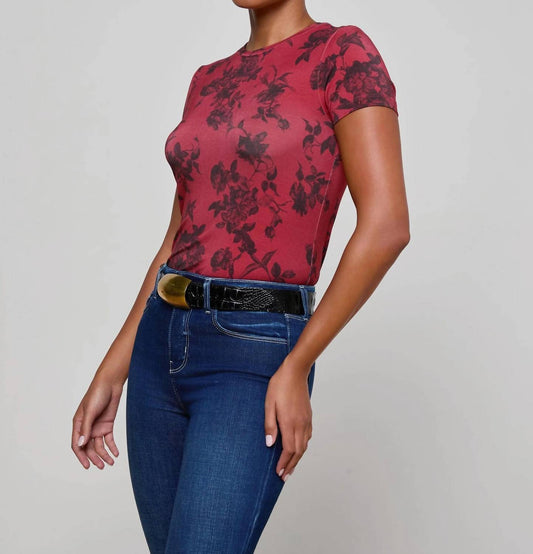 L'Agence - Ressi Fitted Tee