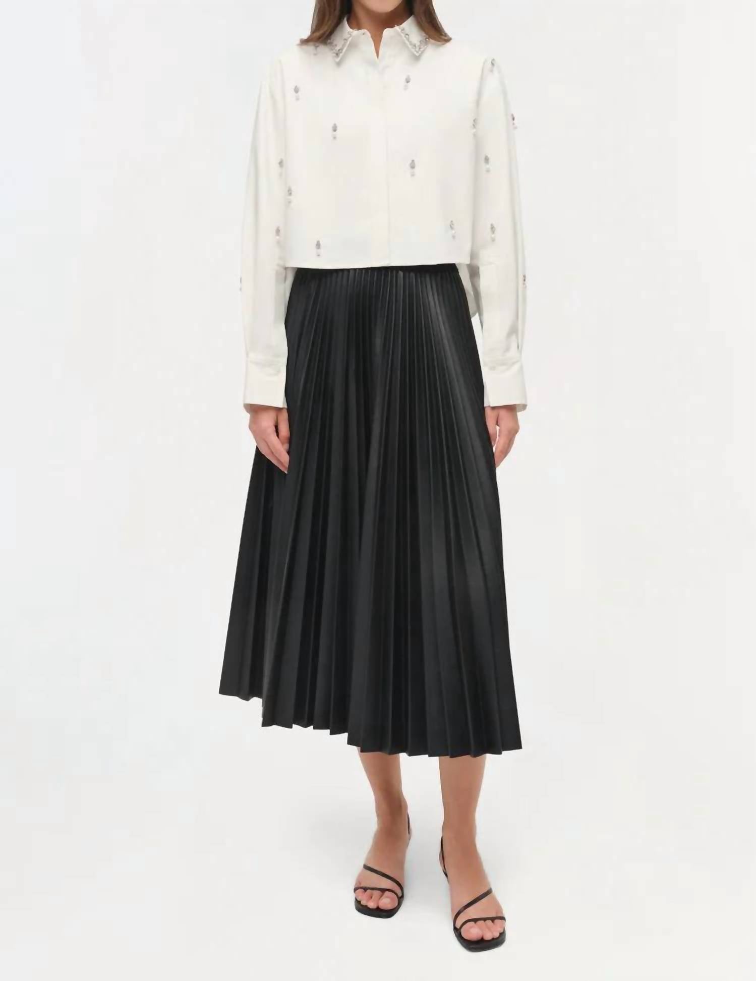 Jonathan Simkhai - Renata Embellished Cotton Shirt