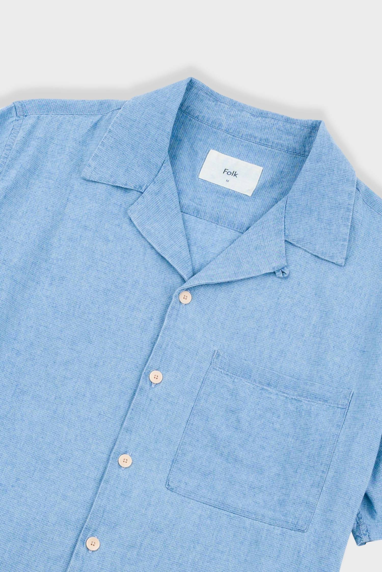 Folk - Relaxed Soft Collar Shirt